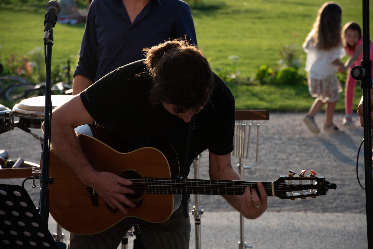 Augarten Sommernacht 2016: Oye Como Va im Cafe Restaurant Augarten